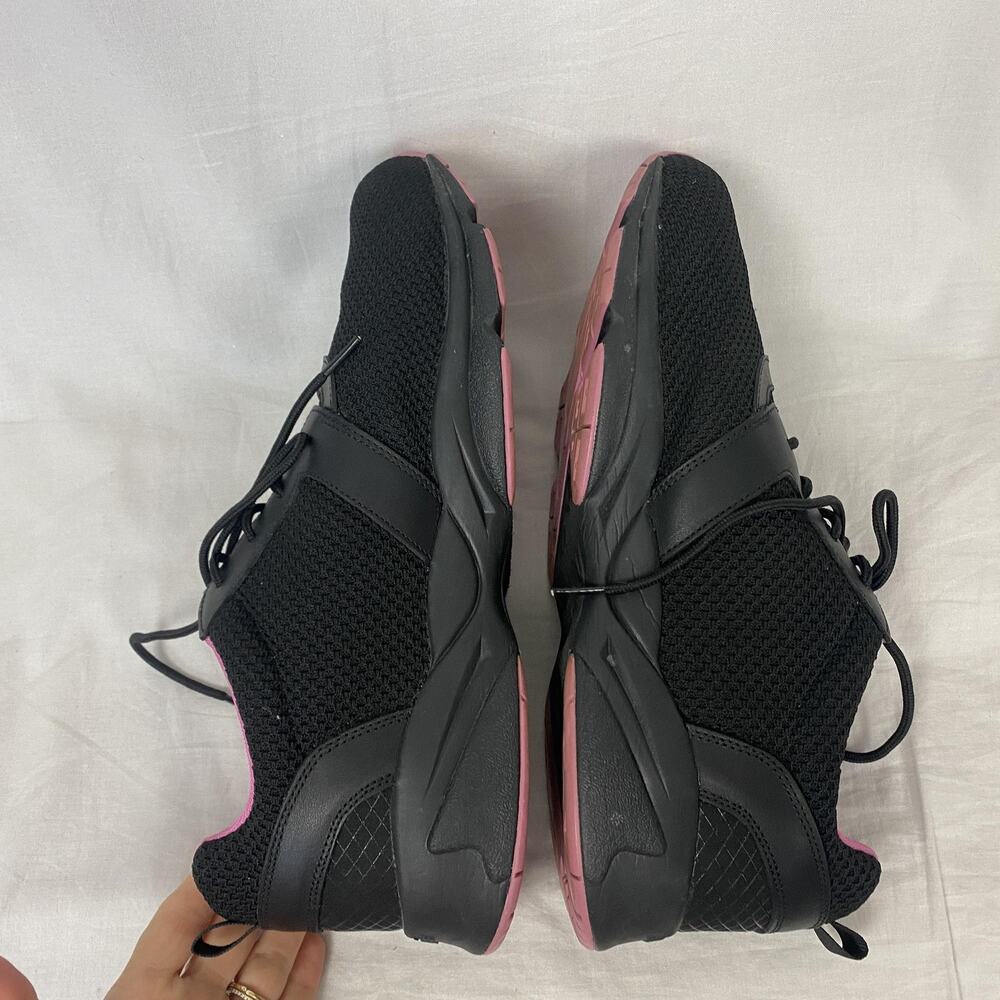 Propet Shoes Womens 13 4E Black Pink Sneakers Extra Volume Orthotic Diabetic - Picture 6 of 11